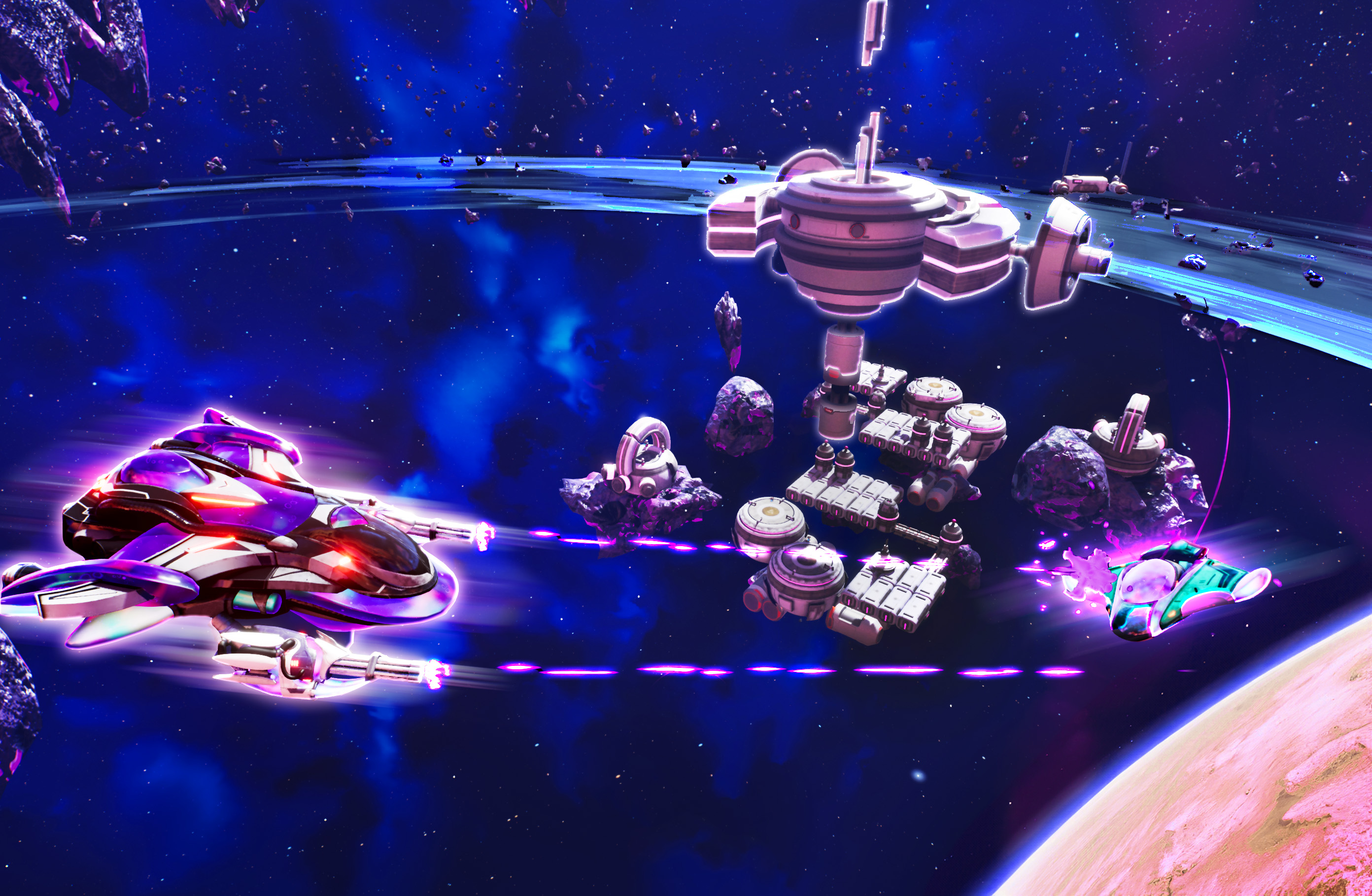 GUMI Space Ships in Battle